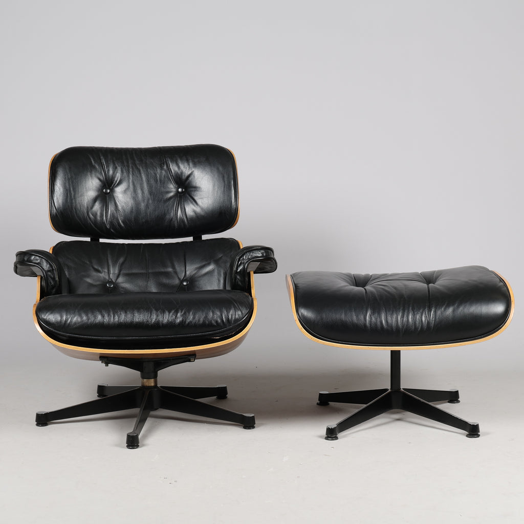Charles & Ray Eames Eames Lounge Chair & Ottoman for Herman Miller
