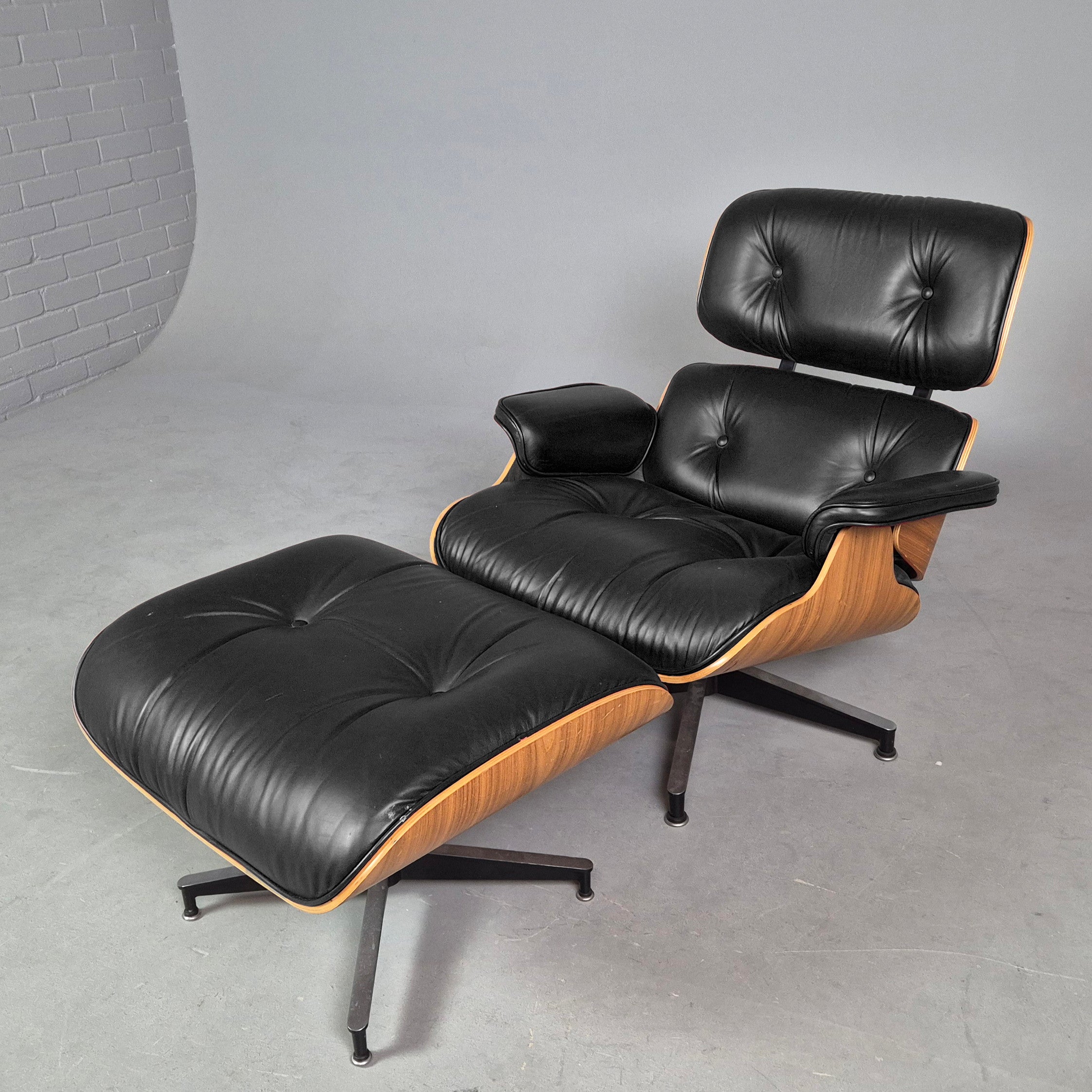 Charles & Ray Eames Eames Lounge Chair and Ottoman for Herman Miller