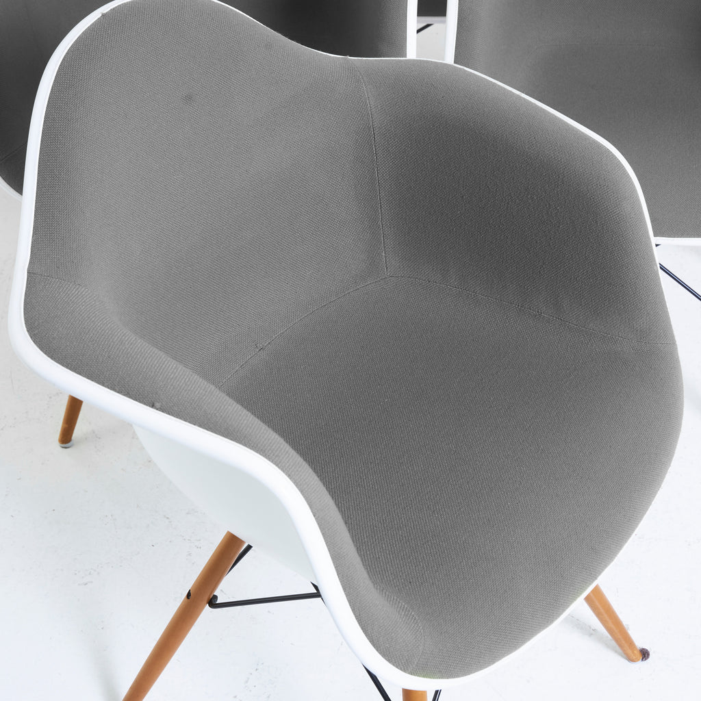 Charles & Ray Eames Eames Plastic Armchairs DAW for Vitra, Set of 10