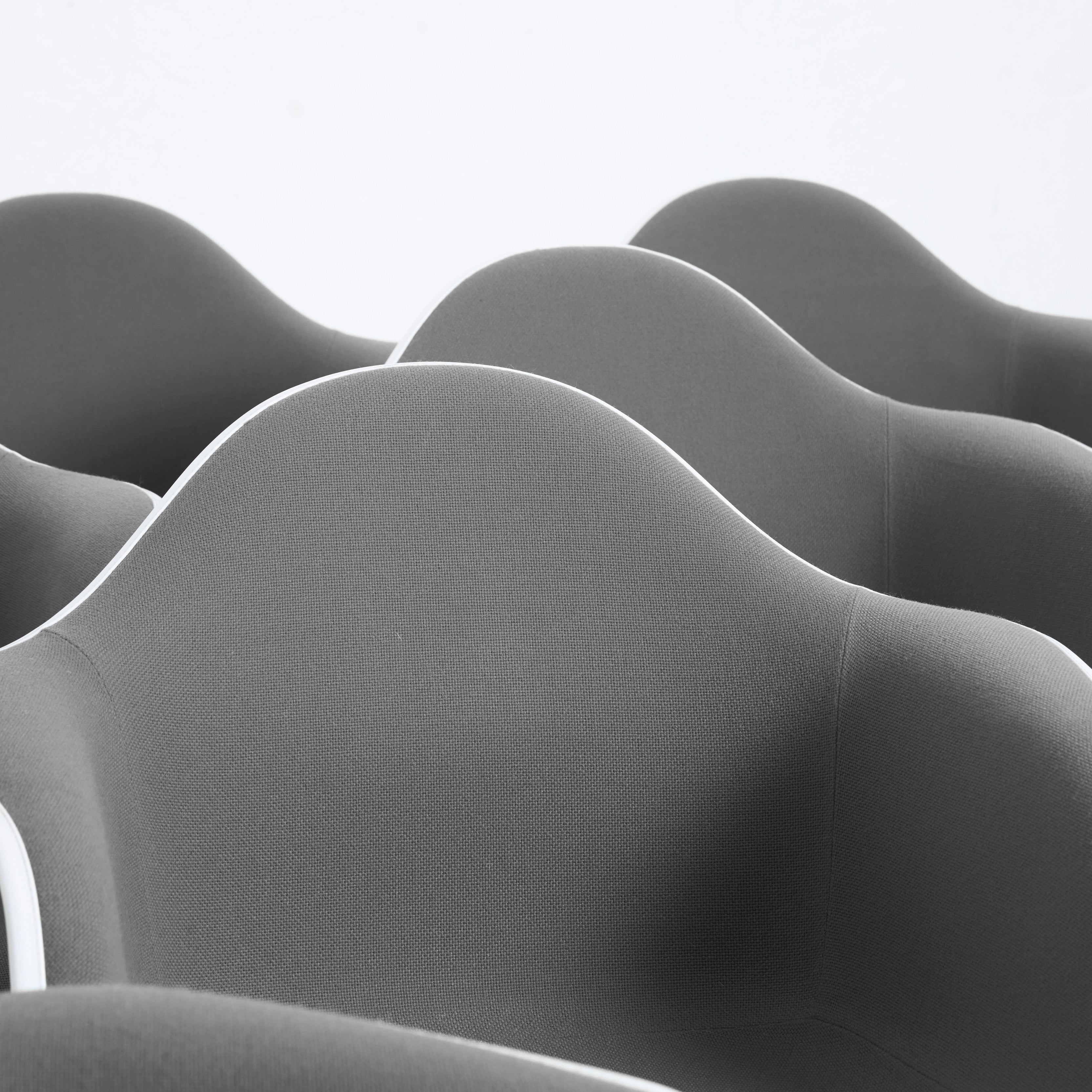 Charles & Ray Eames Eames Plastic Armchairs DAW for Vitra, Set of 10