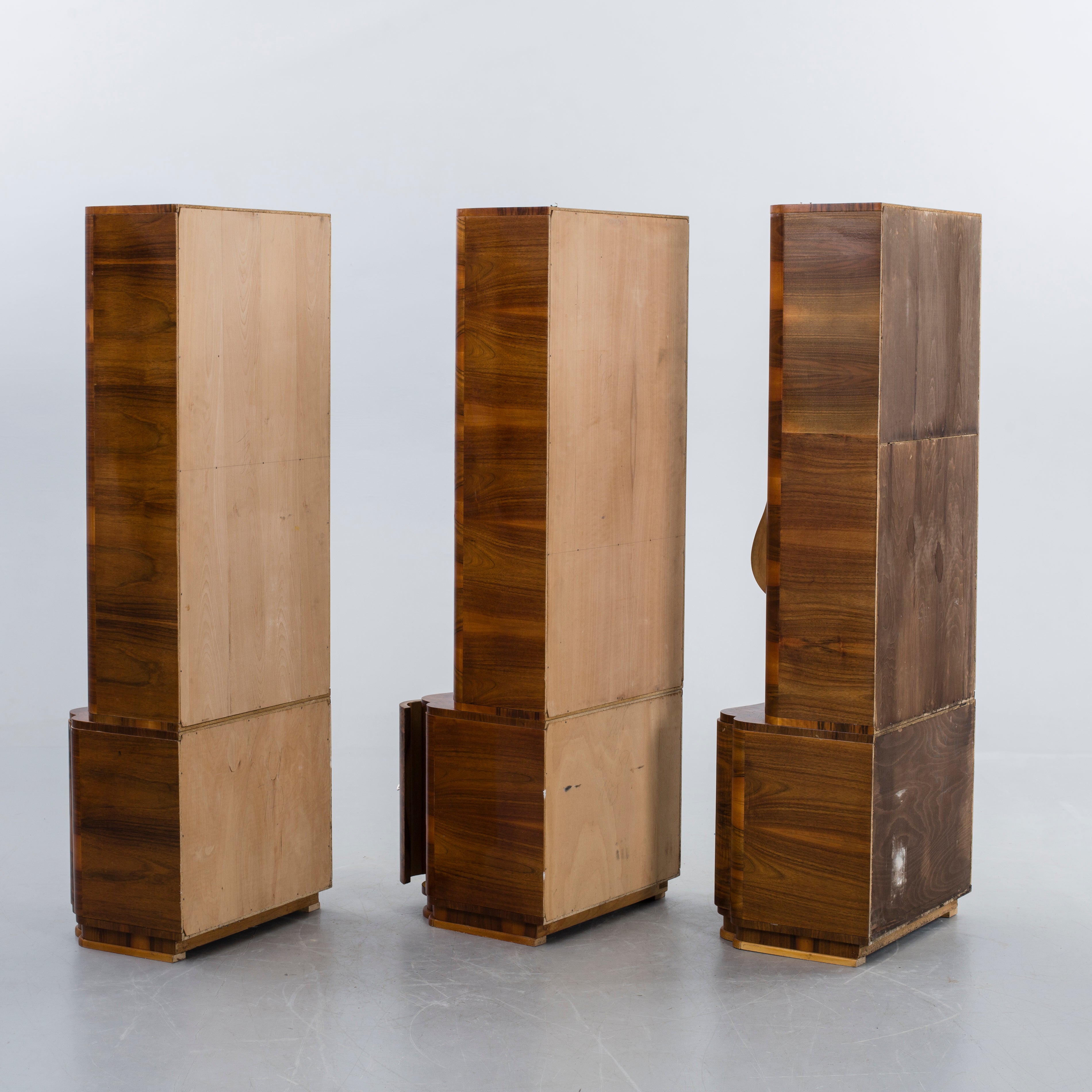 Mid-Century Danish Modular Wall Unit | Set of Three Bookcases