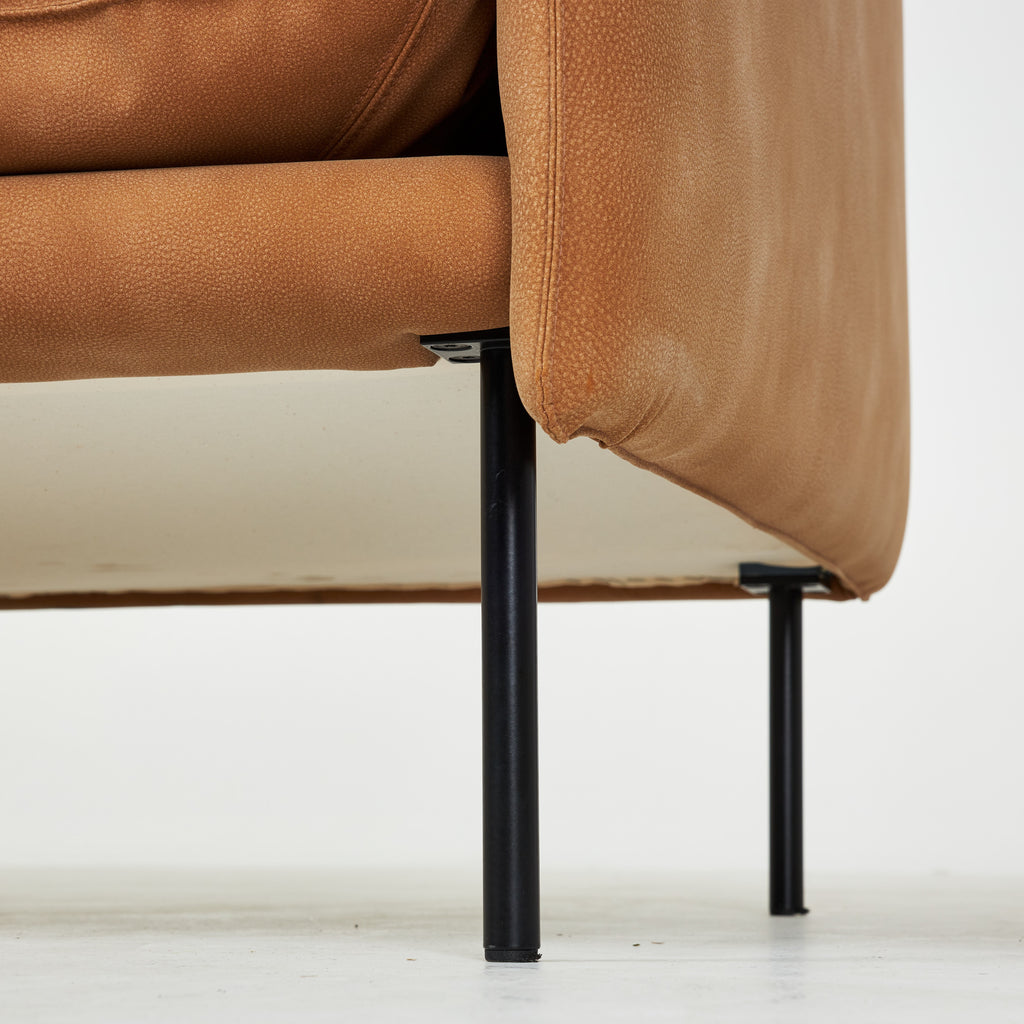 Andreas Engesvik Tiki Brown Sofa for Fogia, Sweden