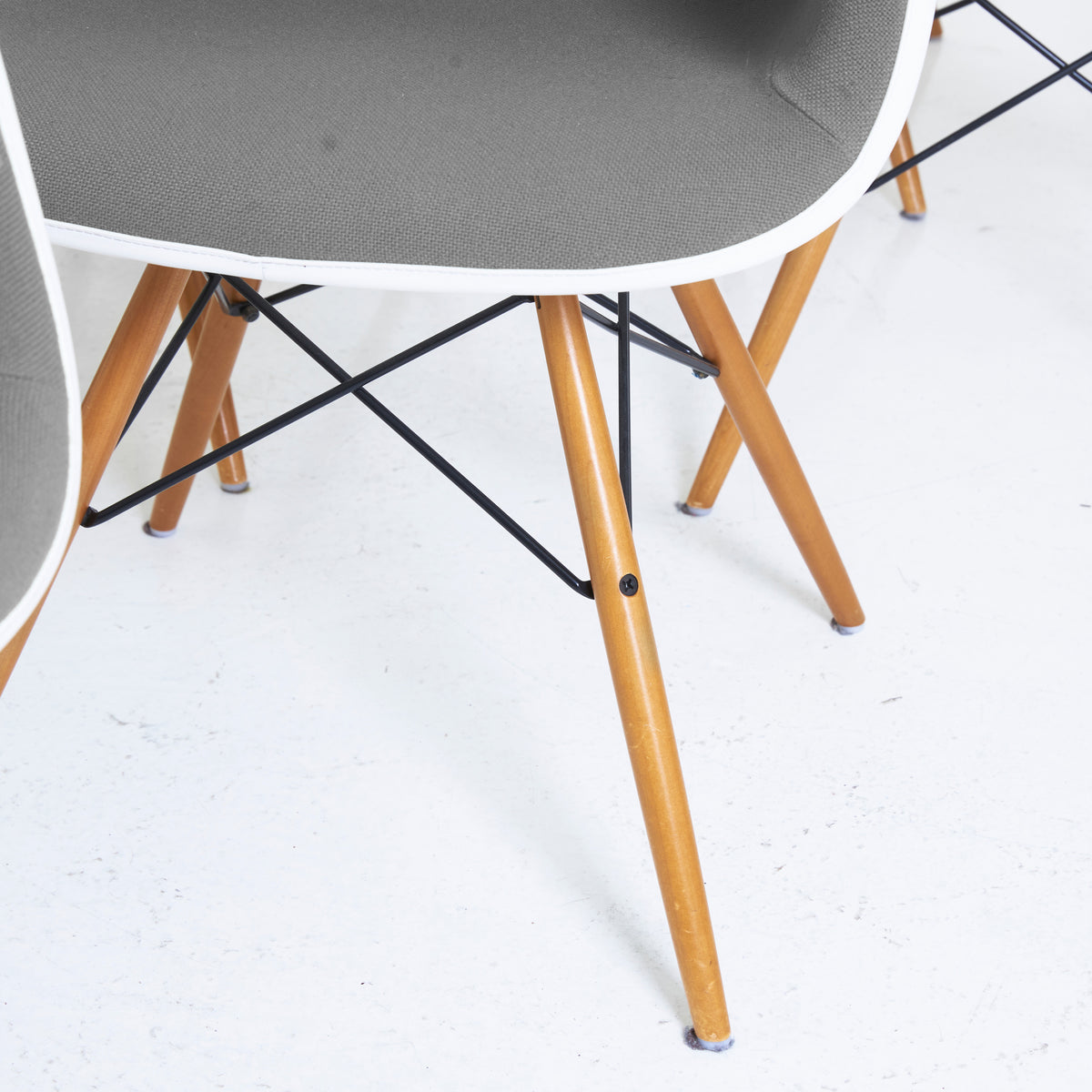 Charles & Ray Eames Eames Plastic Armchairs DAW for Vitra, Set of 10
