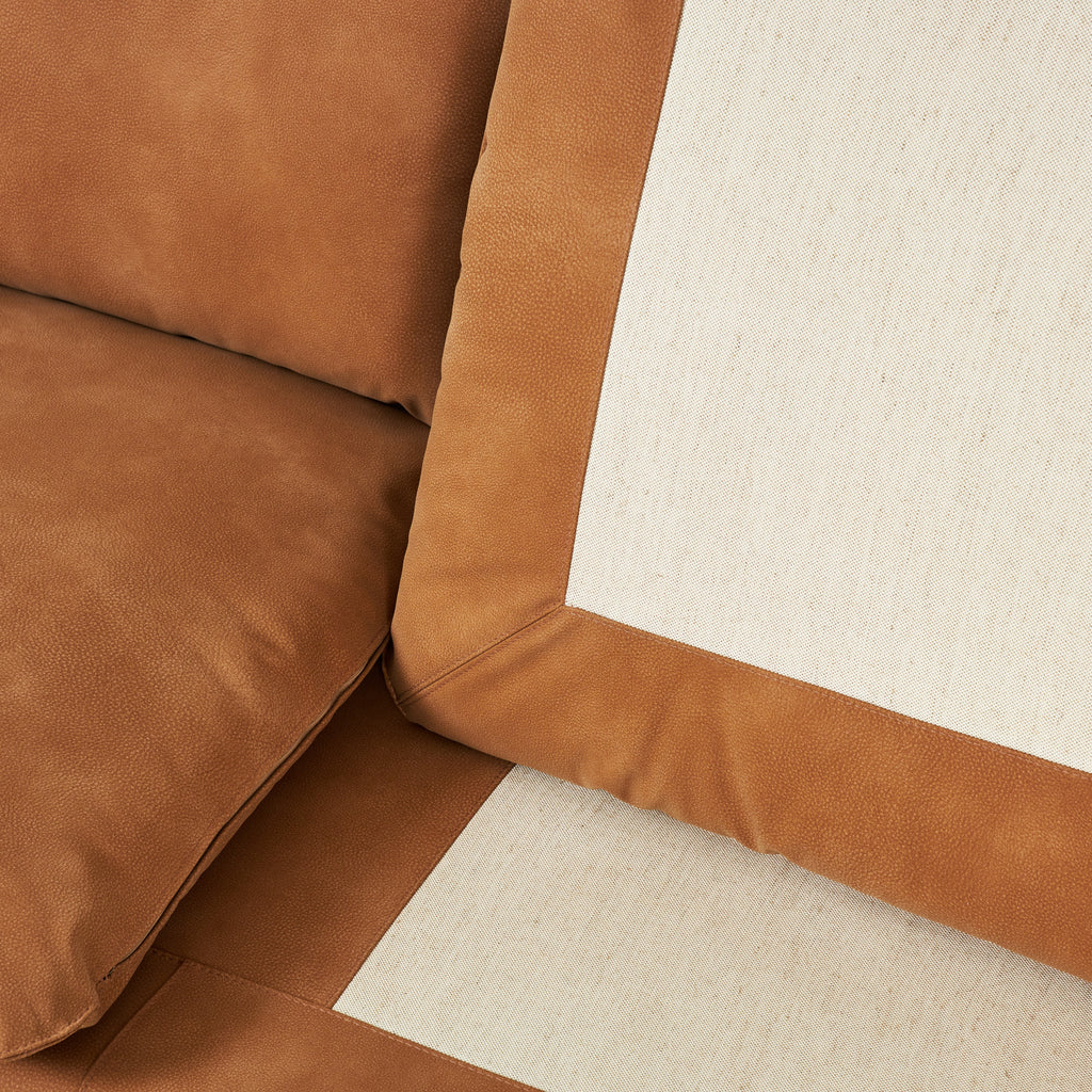 Andreas Engesvik Tiki Brown Sofa for Fogia, Sweden