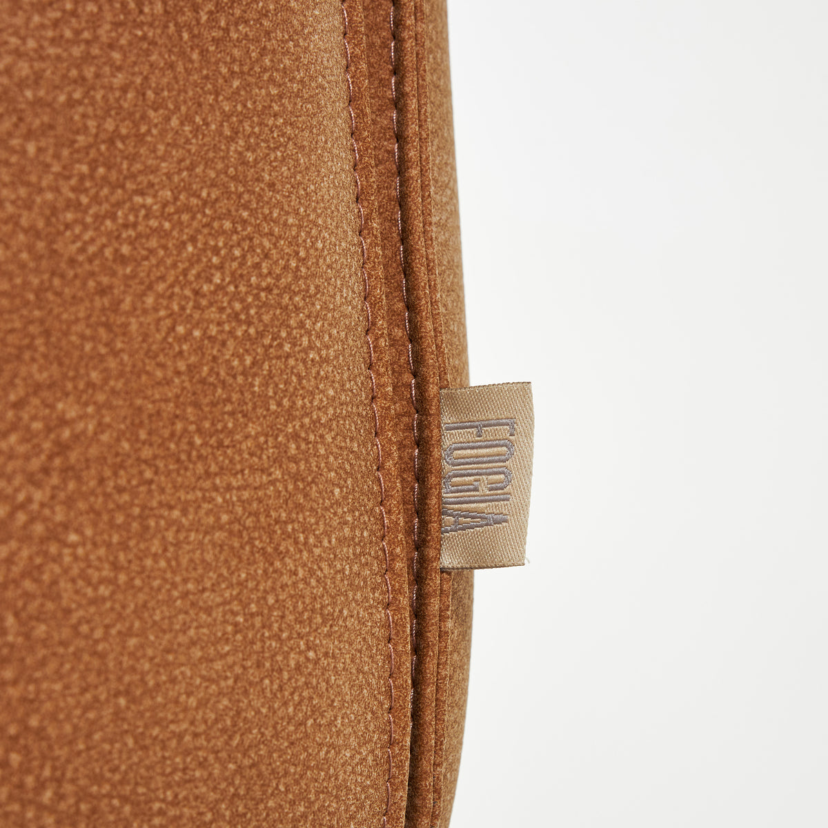 Andreas Engesvik Tiki Brown Sofa for Fogia, Sweden